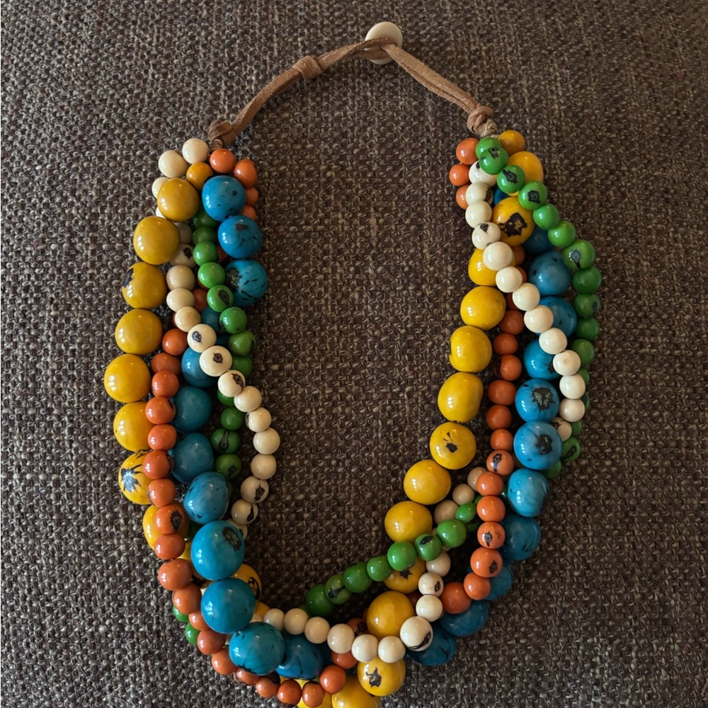 Multicolor Beaded Necklace